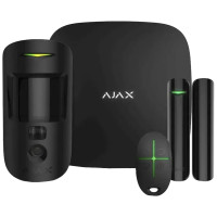 Комплект Ajax StarterKit Cam Plus HDR (8EU) UA black сигнализации
