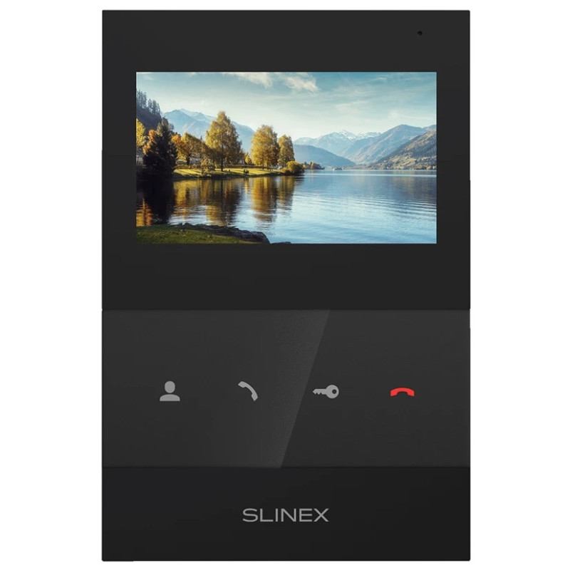 Комплект відеодомофону Slinex SQ-04 Black + ML-17HR Graphite 
