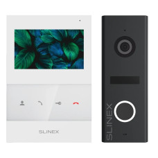 Комплект видеовідомофона Slinex SQ-04 White + ML-17HR Graphite