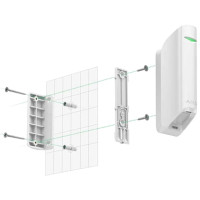 Крепежная панель Ajax Smartbracket MotionProtect Curtain white