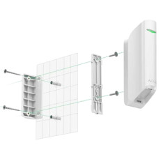 Крепежная панель Ajax Smartbracket MotionProtect Curtain white