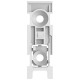 Крепежная панель Smartbracket Ajax DoorProtect белая