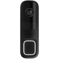Видеозвонок Ajax Doorbell black RAL 9005