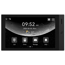 Видеомонитор Dnake H616 BLACK 8' Android 10