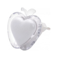 Ночник LED 0,3W 20Lm 220-240V 60x60мм. яблоко красный Horoz Electric (085-001-0003-012)