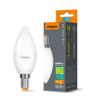 Светодиодная LED лампа VIDEX C37h 6W E14 4100K (VL-C37h-06144)