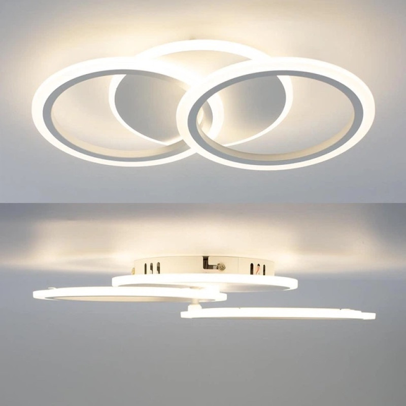 Светодиодная люстра MOKA 60W 3R 440x250x70-WHITE-220-IP20 Esllse