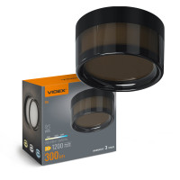 Светильник спот LED IP65 круглый VIDEX BHD01 9W 2400-3200-4300K ​​Black (VL-BHD01-09CBB)