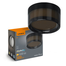 Светильник спот LED IP65 круглый VIDEX BHD01 9W 2400-3200-4300K ​​Black (VL-BHD01-09CBB)
