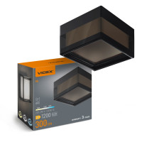 Светильник спот LED IP65 квадратный VIDEX BHD02 9W 2400-3200-4300K ​​Black (VL-BHD02-09CBB)