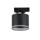 Світильник спот VIDEX під лампу GX53 накладний Чорний (VL-SPF35A-B)