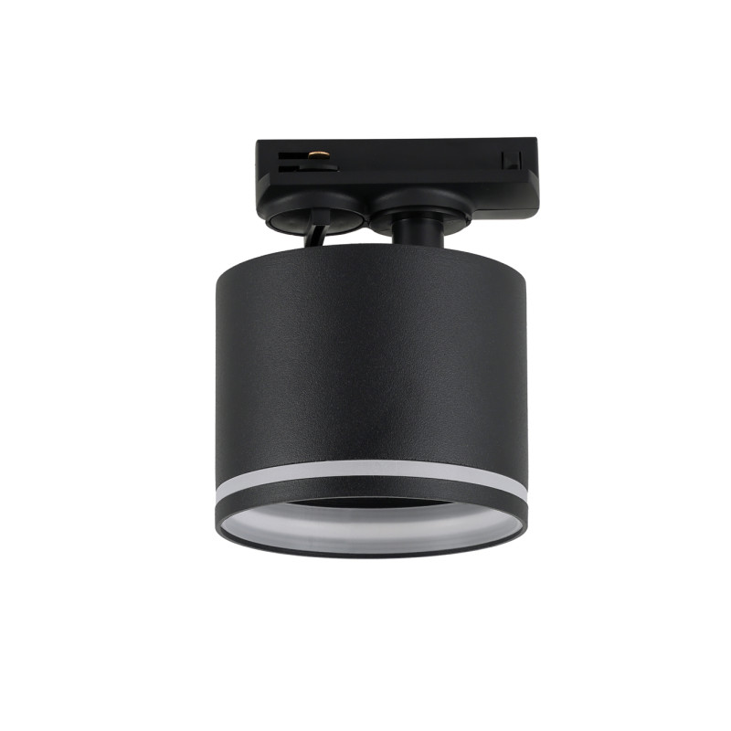 Світильник спот VIDEX під лампу GX53 трековий Чорний (VL-SPF35C-B)