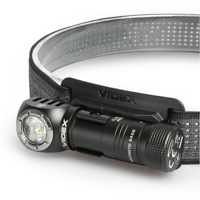 Портативний світлодіодний ліхтарик на голову VIDEX VLF-A056H 200Lm 5000K