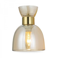 Стеклянный плафон янтарь для моделей BL1230-2, BL1250-2, BL1210-2 MARSEILLE 80582