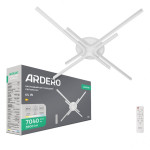 Світлодіодний накладний смарт світильник Ardero AL6185ARD MILL 64Вт білий 80972