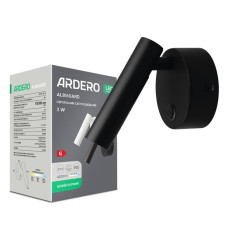 Светодиодный светильник бра Ardero AL8160ARD 3Вт черный 80986