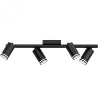 Накладной поворотный светильник спот Ardero ML348-4X черный под лампу. 80388