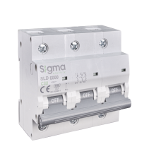 Модульный автоматический выключатель PRO SIGMA 6кА, 3Р, 80А "С" (6SК380C)
