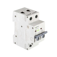 Автоматичний вимикач модульний SIGMA 6кА, 2Р, 20А "С" (6SM220C)