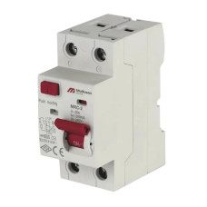 Дифференциальное реле (УЗО) 6кА, 2Р, 30мA, 40A, "AC" MRC06, Mutlusan