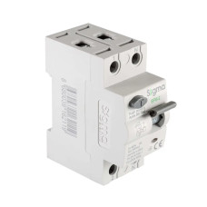 Дифференциальное реле (УЗО) SIGMA 6кА, 2Р, 30мА, 40А "АС" (SHM2040030)
