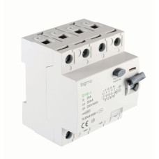 Дифференциальное реле (УЗО) SIGMA 6кА, 4Р, 300мА, 40А "АС" (SHM4040300)
