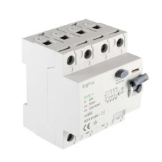 Дифференциальное реле (УЗО) SIGMA 6кА, 4Р, 30мА, 25А "АС" (SHM4025030)
