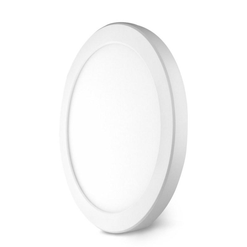 Світлодіодний LED світильник круглий VIDEX DL6R 18W 3000K-4000K-6500K White (VL-DL6R-18CW)