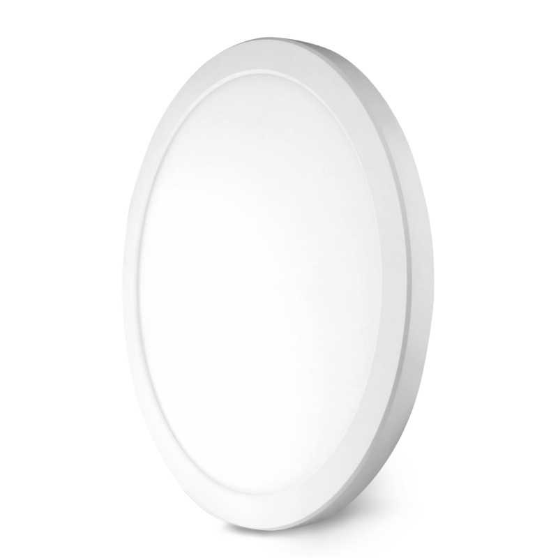 Світлодіодний LED світильник круглий VIDEX DL6R 24W 3000K-4000K-6500K White (VL-DL6R-24CW)