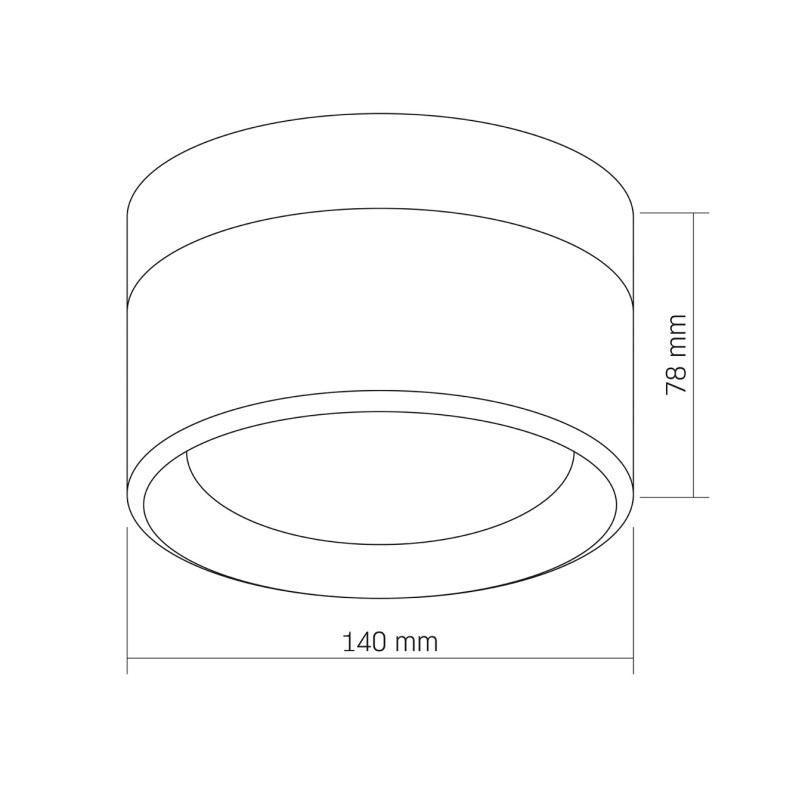 Світильник спот LED IP65 круглий VIDEX BHD01 9W 2400-3200-4300K Black (VL-BHD01-09CBB)