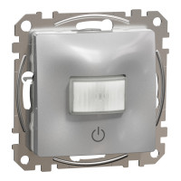 Датчик руху із вимикачем 10 A Алюміній Sedna Design Schneider Electric SDD113504