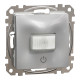 Датчик руху із вимикачем 10 A Алюміній Sedna Design Schneider Electric SDD113504