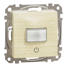 Датчик движения с выключателем 160° 10A Береза Sedna Elements Schneider Electric SDD180504