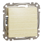 Выключатель одноклавишная береза Sedna Design & Elements Schneider Electric SDD180101