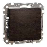 Выключатель одноклавишный венге Sedna Design Schneider Electric SDD181106