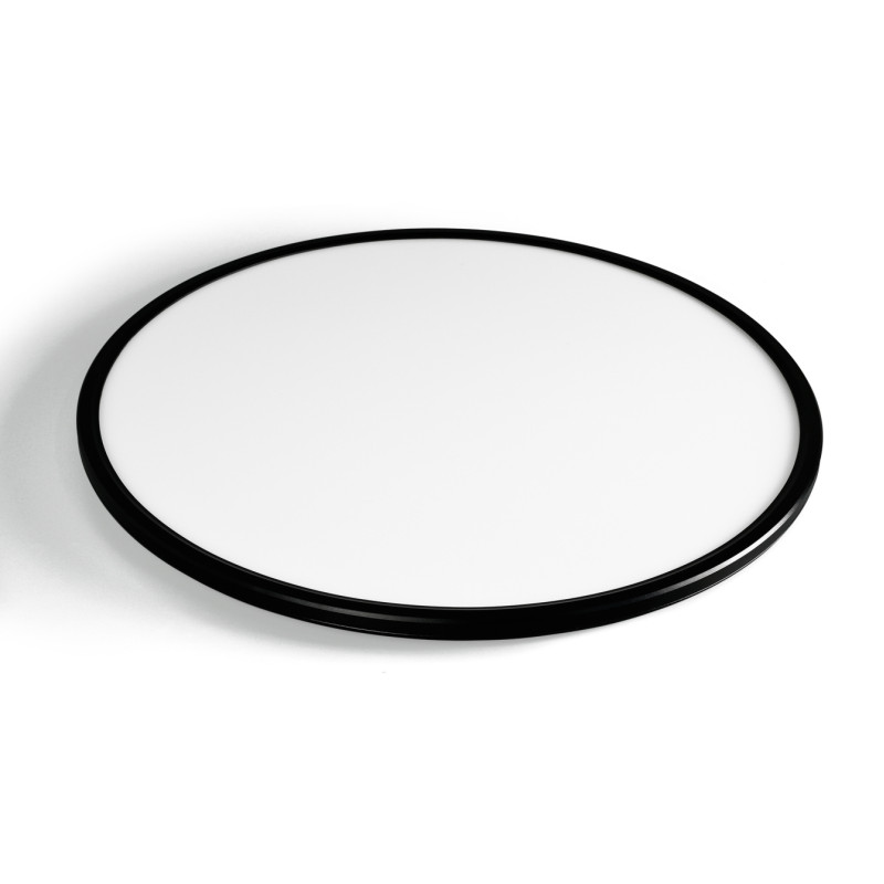 LED світильник з декоративною підсвіткою VIDEX DL5R 44W 3000-5000K Black (VL-DL5R-44CB)