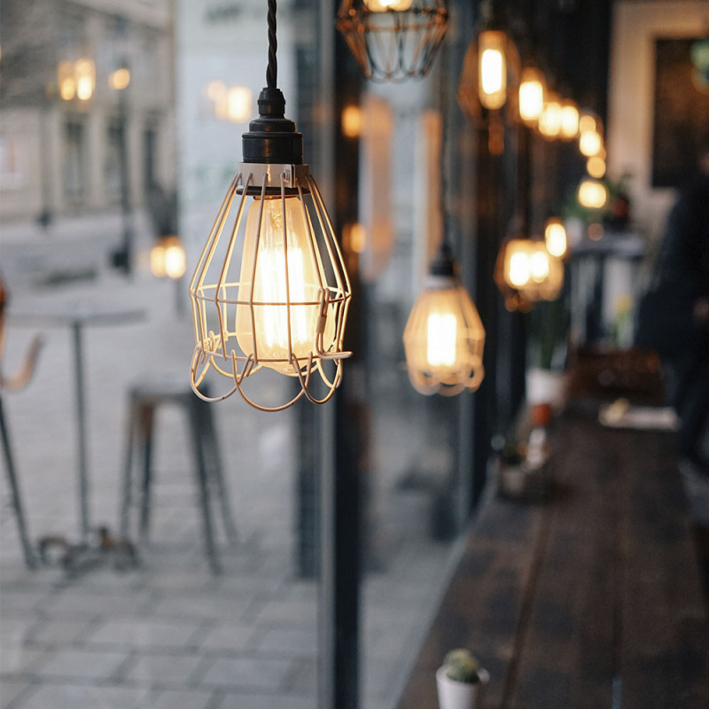 Лампа LED VIDEX ST64FAD 6W E27 2200K 220V бронза диммерная (VL-ST64FAD-06272)