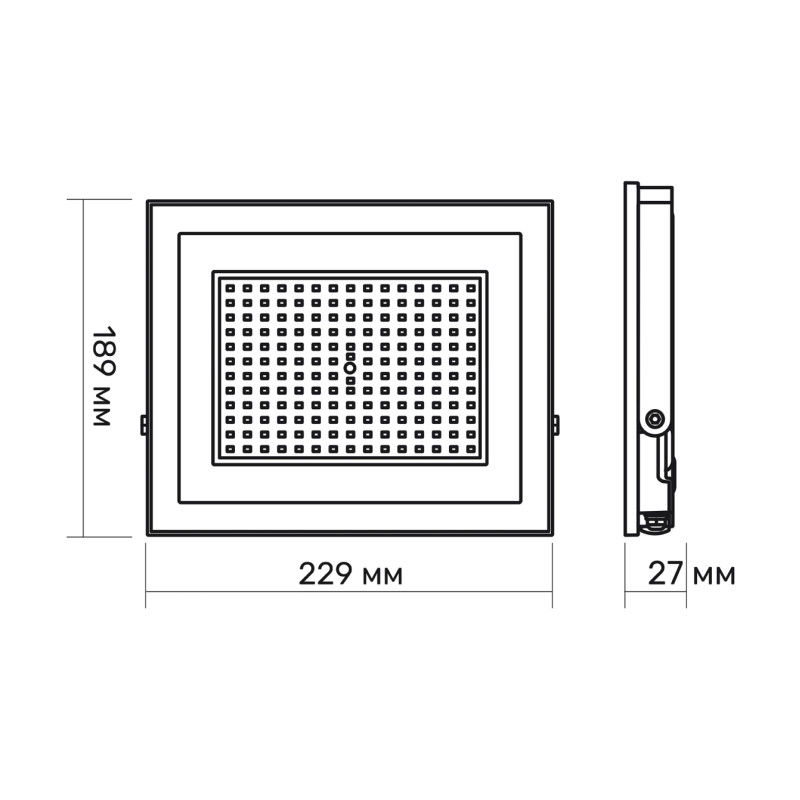 Светодиодный прожектор Titanum 100W TLF1006