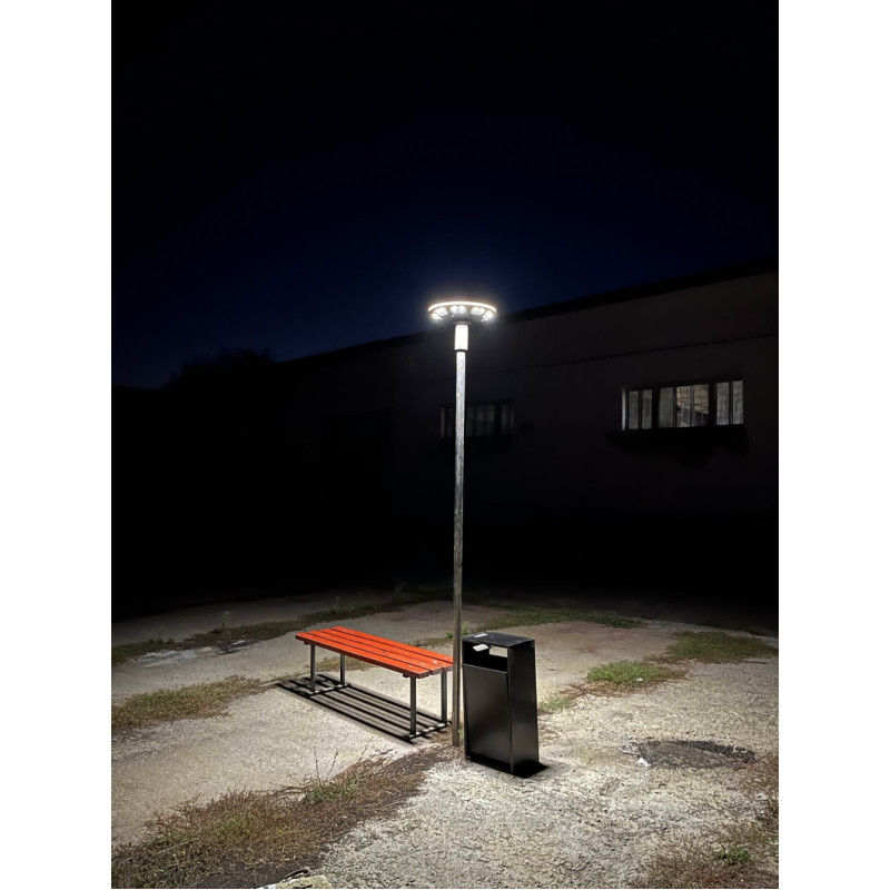 Світлодіодний світильник автономний парковий IP54 VIDEX 1400Lm Сенсорний (VL-GLSO-1254-S)