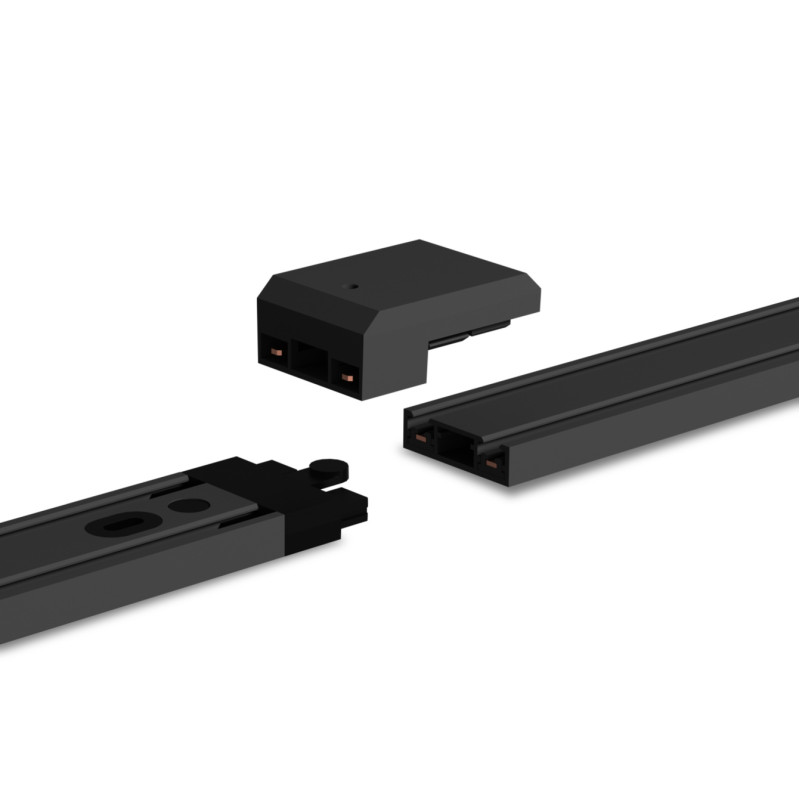 Соединитель для магнитного шинопровода VIDEX Магистральный (VL-TRMS-FC07B)