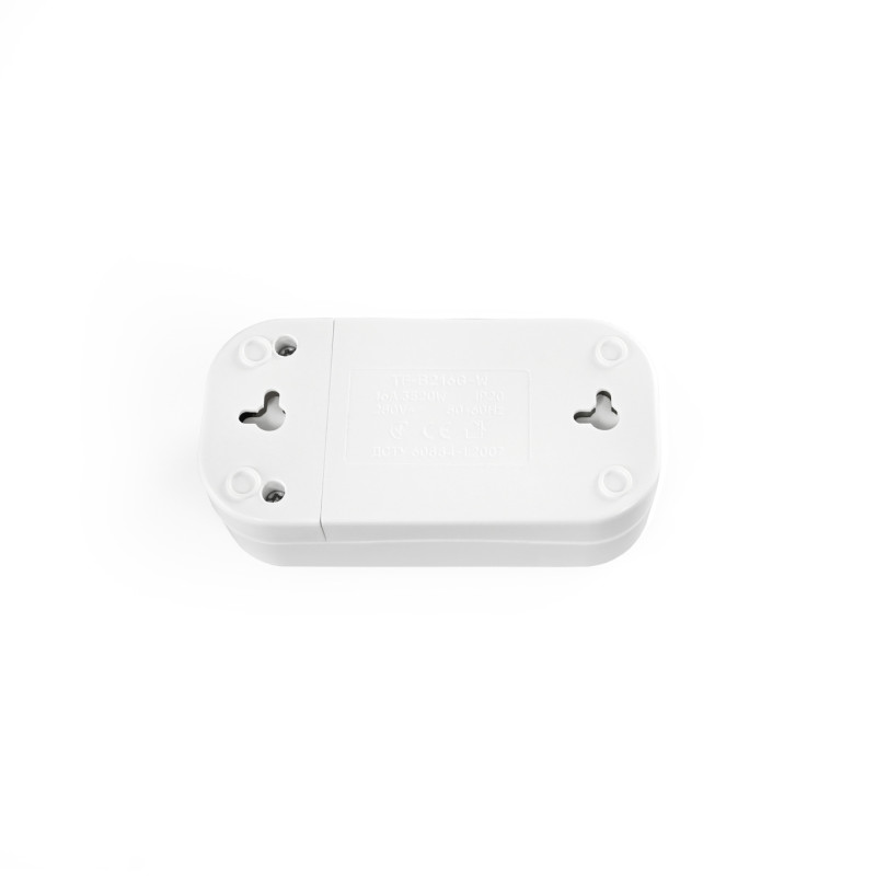 Колодка удлинителя 2п с/с белая TITANUM STANDART (TF-B216G-W)