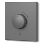 Димер 600W сірий графіт VIDEX NOTA (VF-NT-DM600-GR)