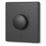 Димер 600W вугільно-чорний VIDEX NOTA (VF-NT-DM600-BL)