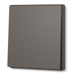 Выключатель одноклавишный проходной мокко VIDEX NOTA (VF-NT-SW1P-BR)