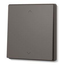 Выключатель одноклавишный проходной мокко VIDEX NOTA (VF-NT-SW1P-BR)