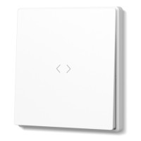 Выключатель одноклавишный промежуточный матовый белый VIDEX NOTA (VF-NT-SW1I-WH)