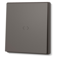 Выключатель одноклавишный промежуточный мокко VIDEX NOTA (VF-NT-SW1I-BR)