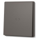 Выключатель одноклавишный промежуточный мокко VIDEX NOTA (VF-NT-SW1I-BR)
