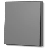 Выключатель одноклавишный серый графит VIDEX NOTA (VF-NT-SW1-GR)