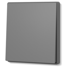 Выключатель одноклавишный серый графит VIDEX NOTA (VF-NT-SW1-GR)